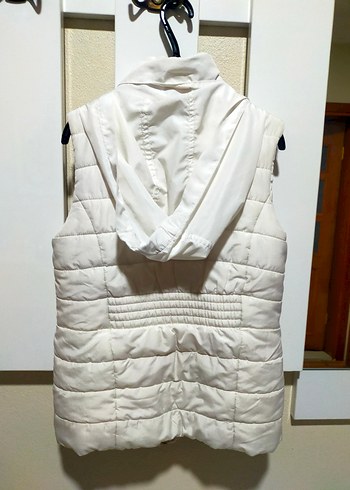 Beyaz Fermuarlı kız çocuk şişme yelek - Görsel 7