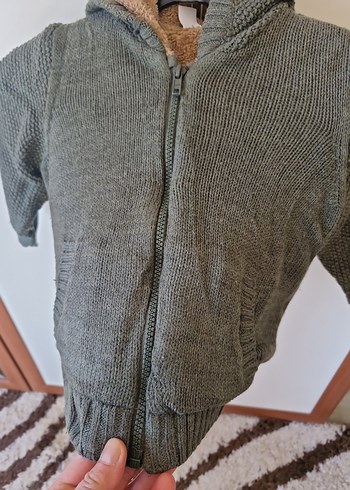 örgü bebek mont - Görsel 4