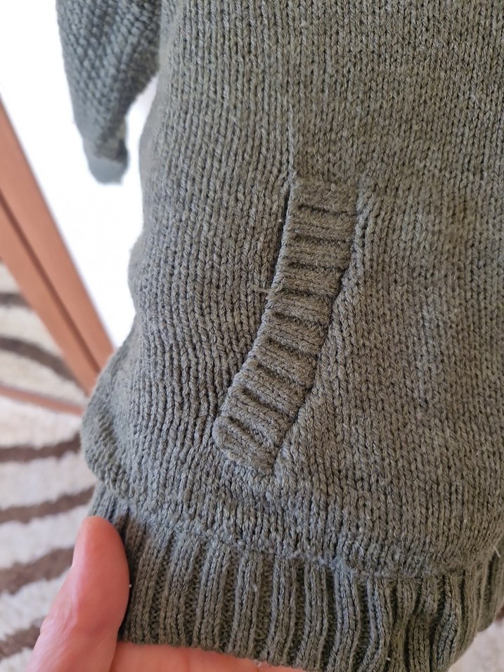 örgü bebek mont - Görsel 3