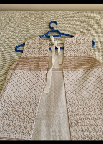 Bej Yargıcı kısa elbise - Görsel 7