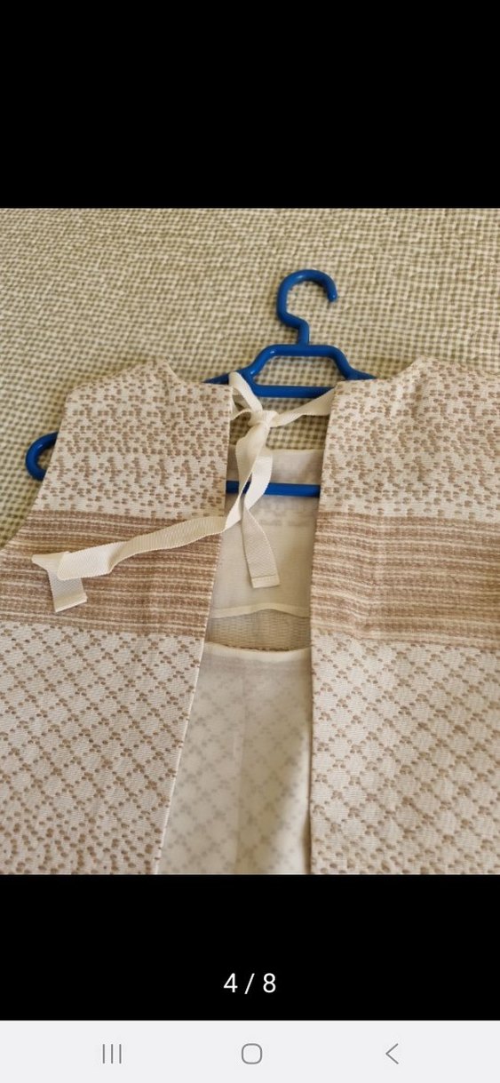 Bej Yargıcı kısa elbise - Görsel 3