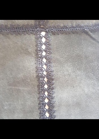 nefti yeşil Süet Fermuarlı Kadın Yelek - Görsel 4