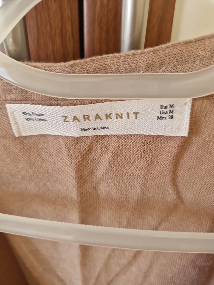 Nakışlı Bej Kadın Hırka - Görsel 2