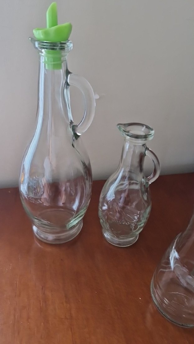 Pastel Kapaklı Cam Yağlık ve Sirkelik Seti - Görsel 3