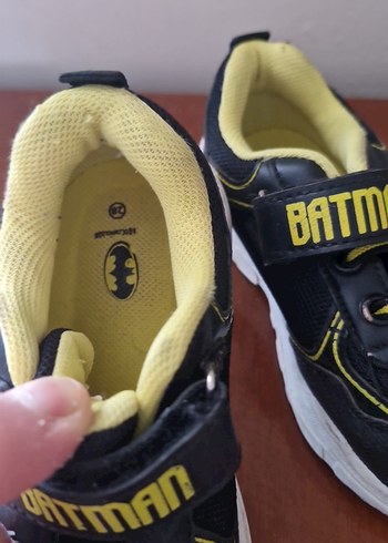 Sarı Siyah Batman Erkek Çocuk Spor Ayakkabı - Görsel 5