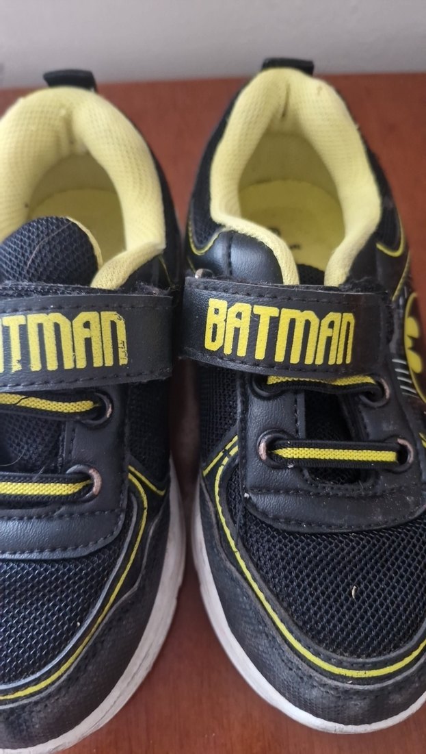 Sarı Siyah Batman Erkek Çocuk Spor Ayakkabı - Görsel 2