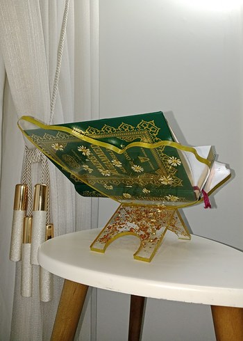 Gerçek papatyalı epoksi rahle - Görsel 2