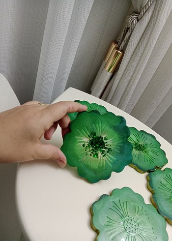 Epoksi bardak altlığı - Görsel 2