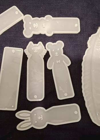 Beyaz Silikon Hayvan Figürlü Kalıplar - Görsel 2