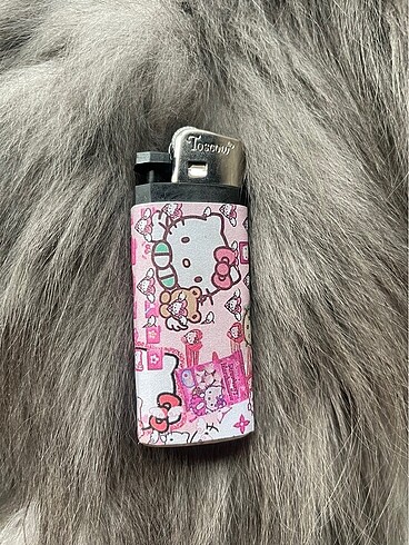 Barbie Hello Kitty Pembe Çakmak