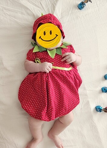 Çilek elbise