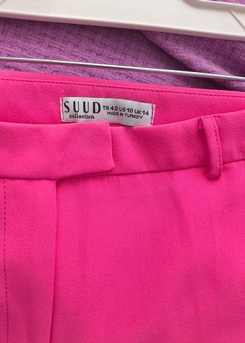 Suud Collection Suud Pembe Pantolon