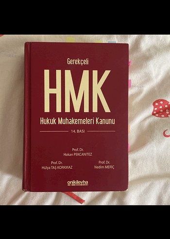 HMK Gerekçeli Hukuk Muhakemeleri Kanunu Kitabı