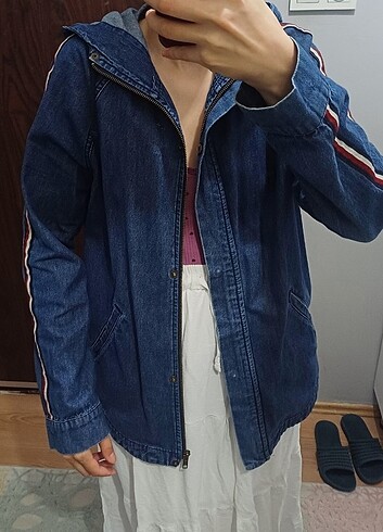 LC Waikiki fermuarlı kot ceket 
