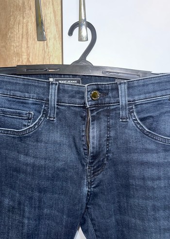 Erkek Lacivert Normal Boy Denim Kot Pantolon - Görsel 2