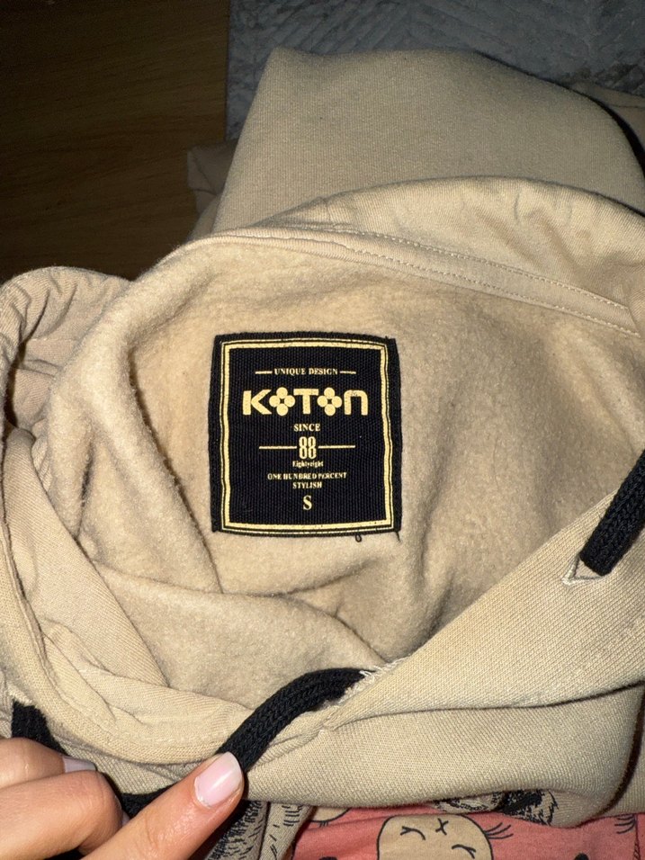 Baskılı Kapüşonlu Oversize Sweatshirt - Görsel 2