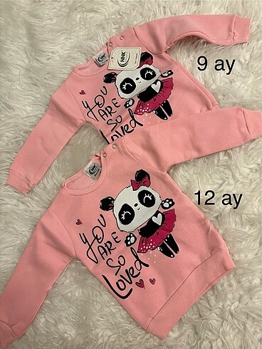 Kız bebek sweat hırka