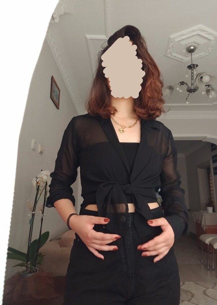 ŞİFON GÖMLEK  - Görsel 2