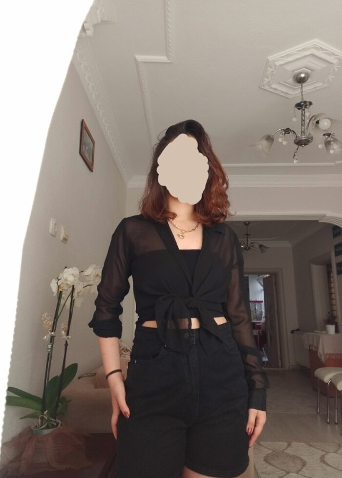 ŞİFON GÖMLEK  - Görsel 3