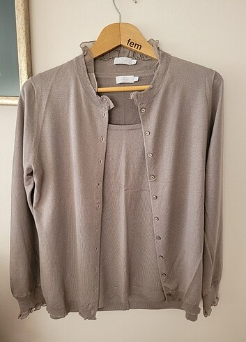 Silk and cashmere ikili takim