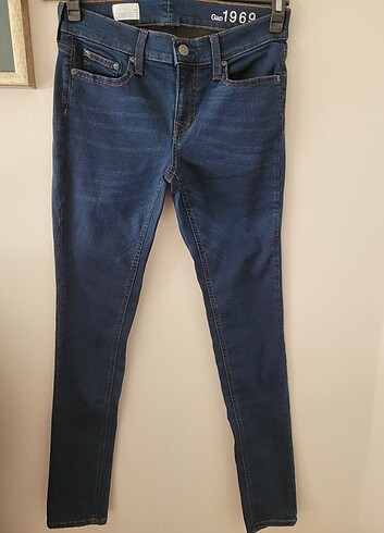 GAP M BEDEN NORMAL BEL SKINNY JEAN PANTOLON