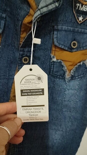 6 Yaş Beden Koton erkek çocuk gomlegi