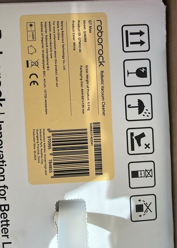 Beyaz Roborock Robot Süpürge - Görsel 5