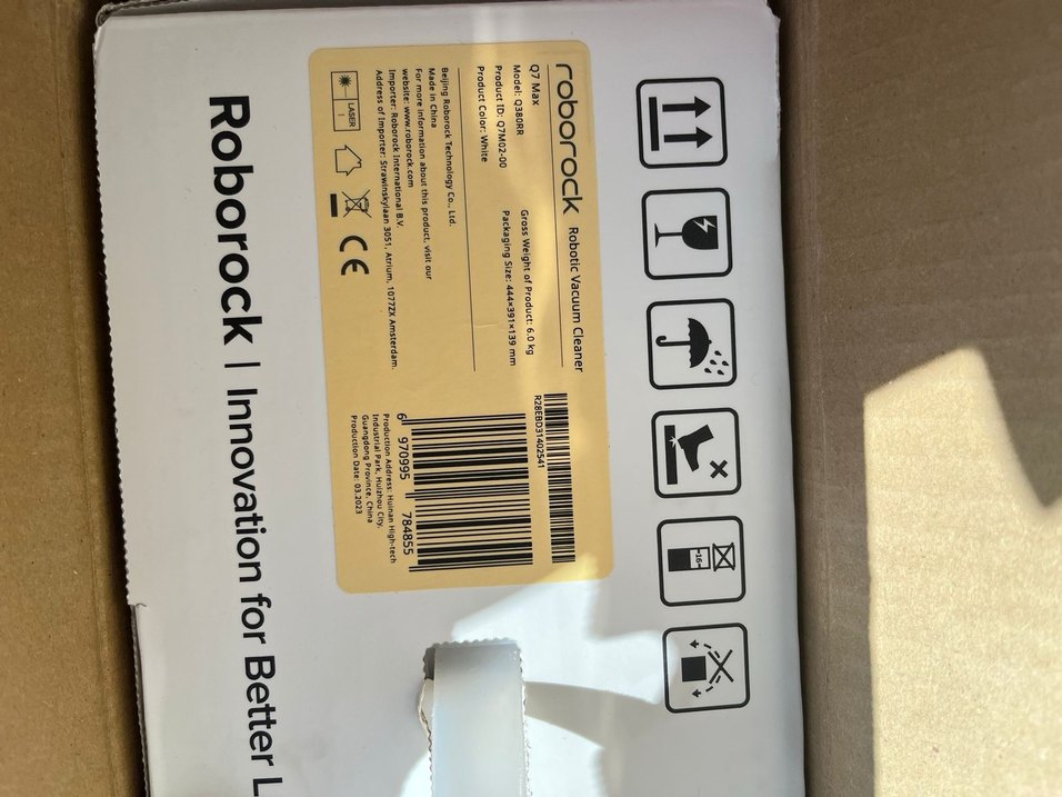 Beyaz Roborock Robot Süpürge - Görsel 5