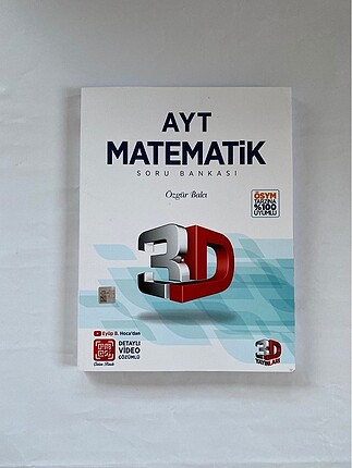 3D AYT matematik