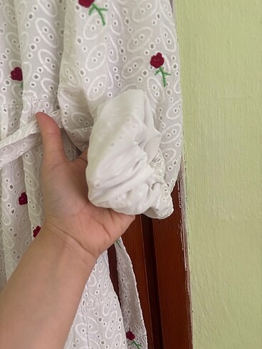 m Beden beyaz Renk Beyaz fisto elbise