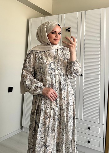 Desenli Elbise