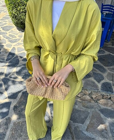 Tesettür kimono takım