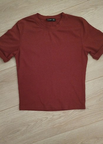 m Beden bordo Renk tişört