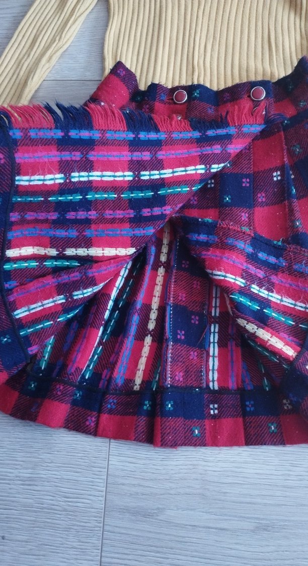 kız çocuk takım etek ve triko Kazak - Görsel 4