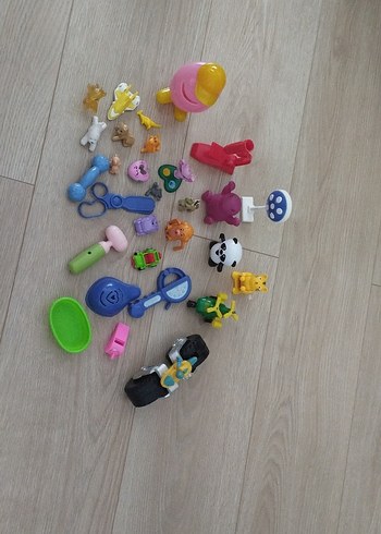 Renkli Mini Aksiyon Figürleri Seti - Görsel 7