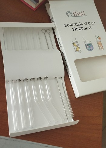 Borosilikat Cam Pipet Seti - Görsel 3
