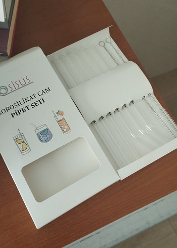 Borosilikat Cam Pipet Seti - Görsel 4