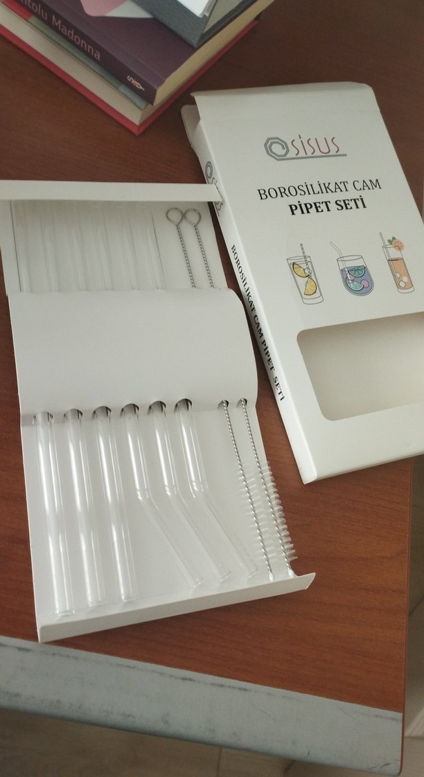 Borosilikat Cam Pipet Seti - Görsel 3