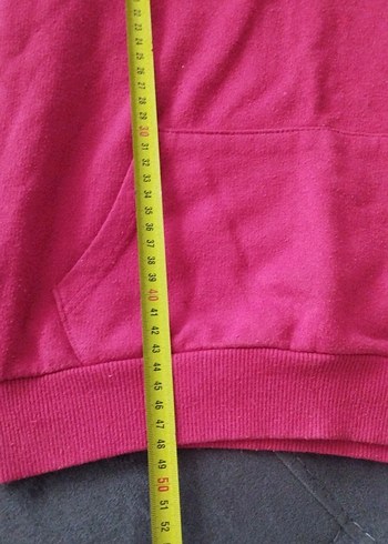 Kırmızı Kapüşonlu Çocuk Sweatshirt - Görsel 5