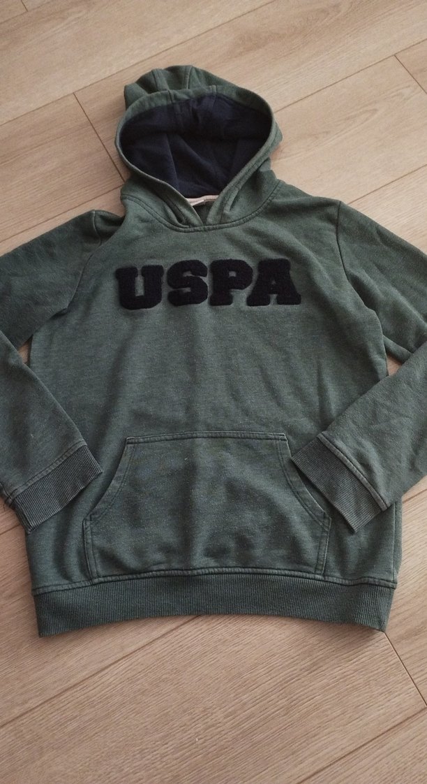 Çocuk USPA Kapüşonlu Sweatshirt - Görsel 3