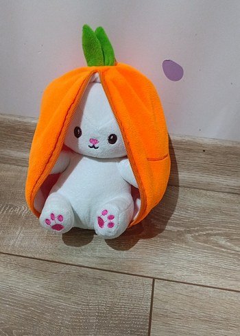 Turuncu Kabak Kostümlü Peluş Oyuncak