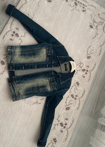 Dolce & Gabbana Koyu Mavi Denim Ceket