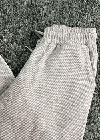 Gri Rahat Kesim Kadın Eşofman Altı - Görsel 2