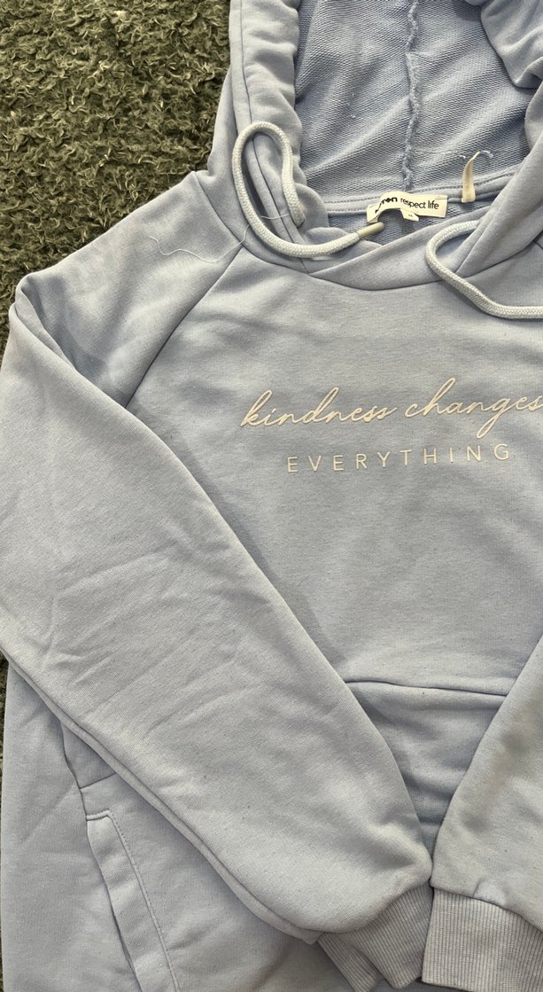 Bebe mavisiKapüşonlu Kadın Sweatshirt - Görsel 2