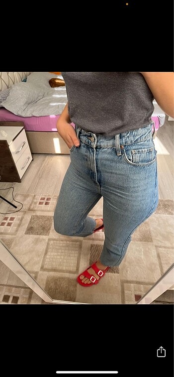 xs Beden mavi Renk Mon jean
