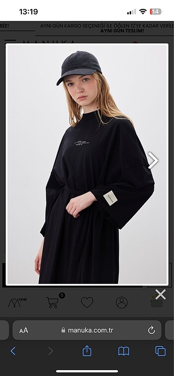Manuka Oversize elbise