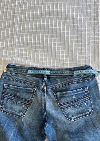 27 Beden mavi Renk Orijinal DİESEL y2k vintage yıkama jean pantolon