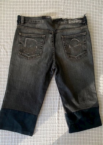 l Beden Y2k vintage dolce & gabbana kapri kot pantolon