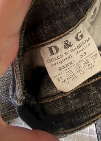 Dolce & Gabbana Y2k vintage dolce & gabbana kapri kot pantolon