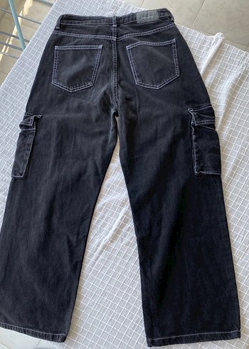 s Beden Bershka baggy bol siyah kot pantolon